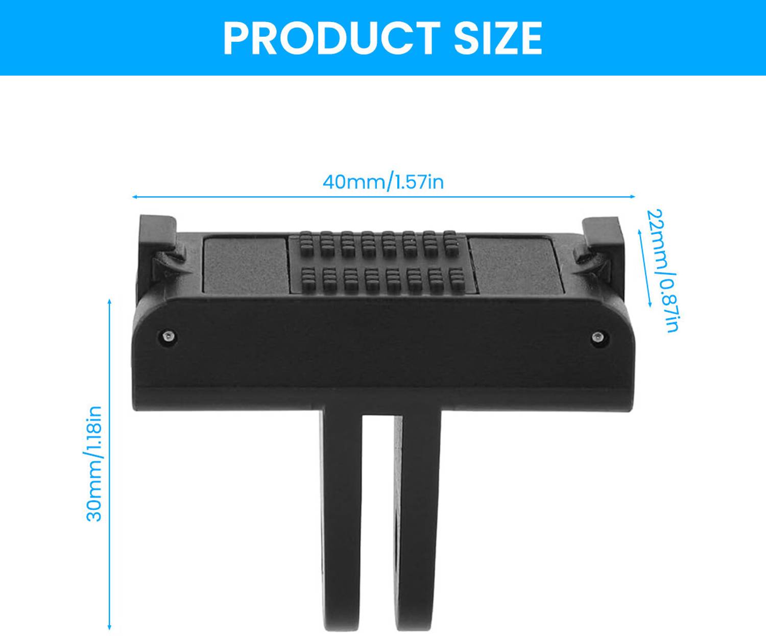 Zomei Magnetic Quick Release Tripod Mount Adapter for Action Cams - Image 4