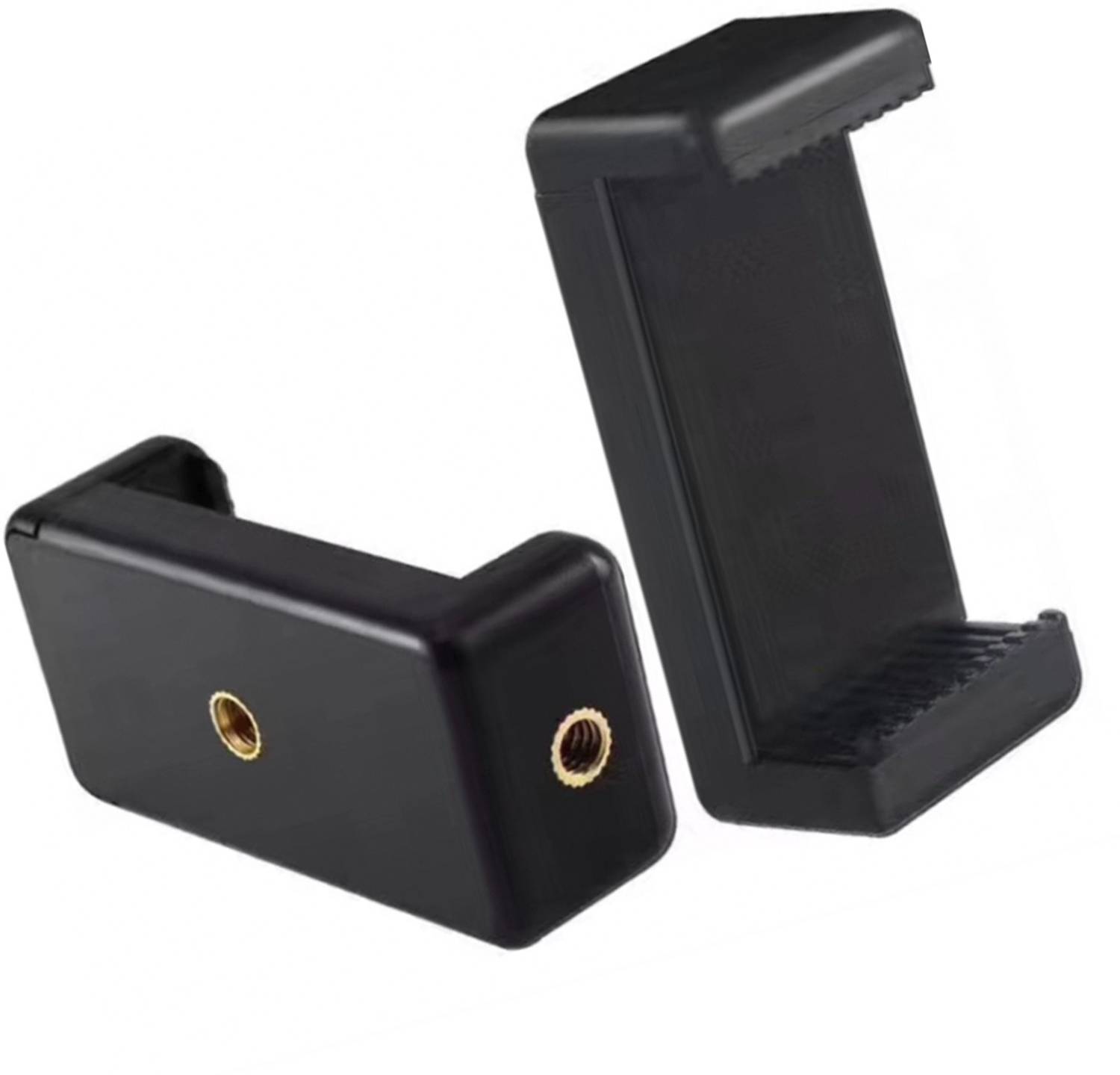 MOOZMOB SET OF 2 Tripod Mobile Mount Adapter Phone Clip Holder for Mobiles Tripod Bracket, Tripod, Tripod Clamp, Tripod Ball Head, Tripod Kit, Monopod, Monopod Kit
