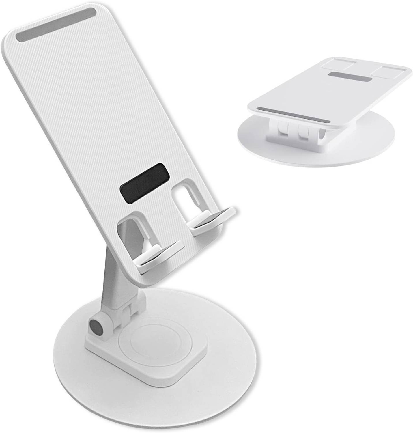 Casa Tech Foldable Mobile Stand Holder|Angle & Height Adjustable Cell Phone Stand Single Gimbal for Mobile