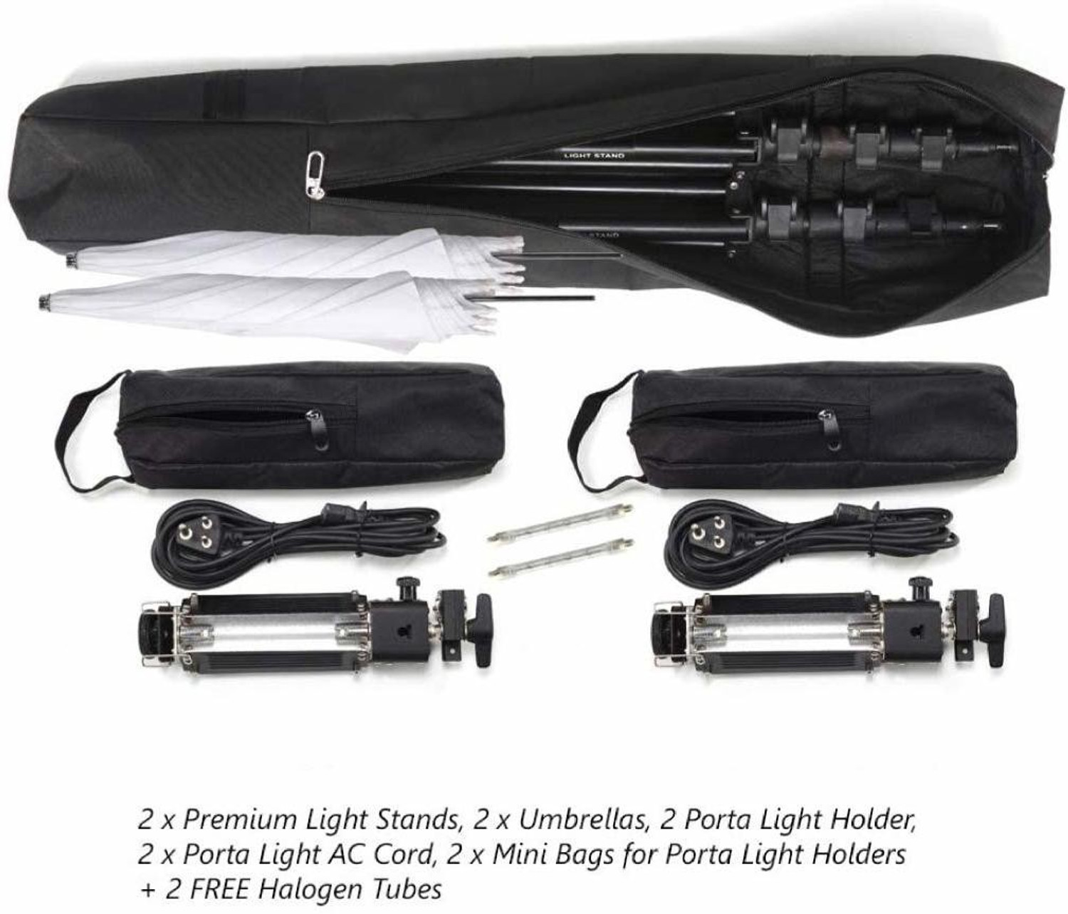 Image of VTS Porta Light kit for Video Digital Photography Lighting Set Setup for Outdoor Reflector