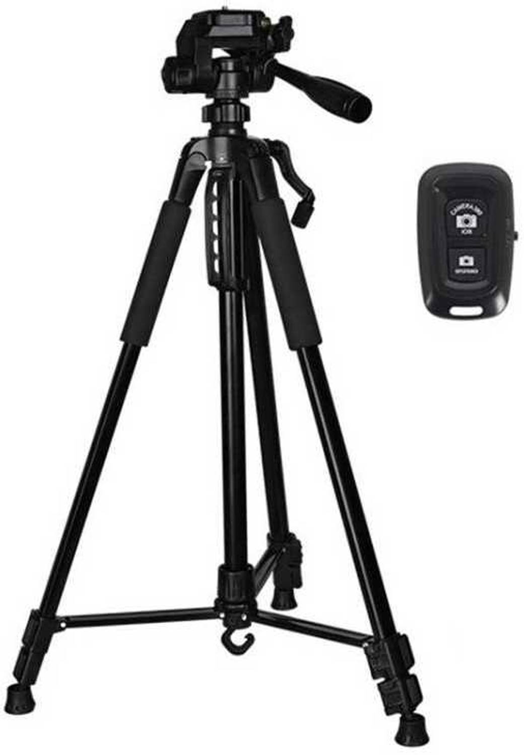 Flipkart SmartBuy 55inch 3in1 Professional Tripod with wireless bluetooth for DSLR Camera Phones Tripod Kit