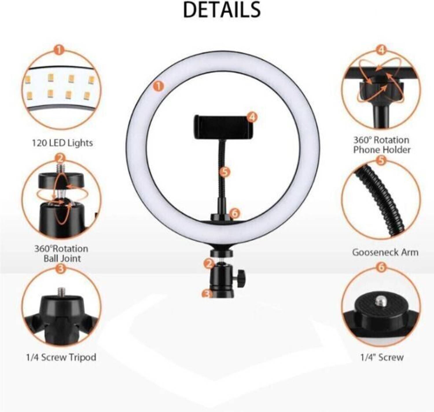 MOTOFLY मोटोफ्ली Mobile रिंग फ्लैश - Image 2