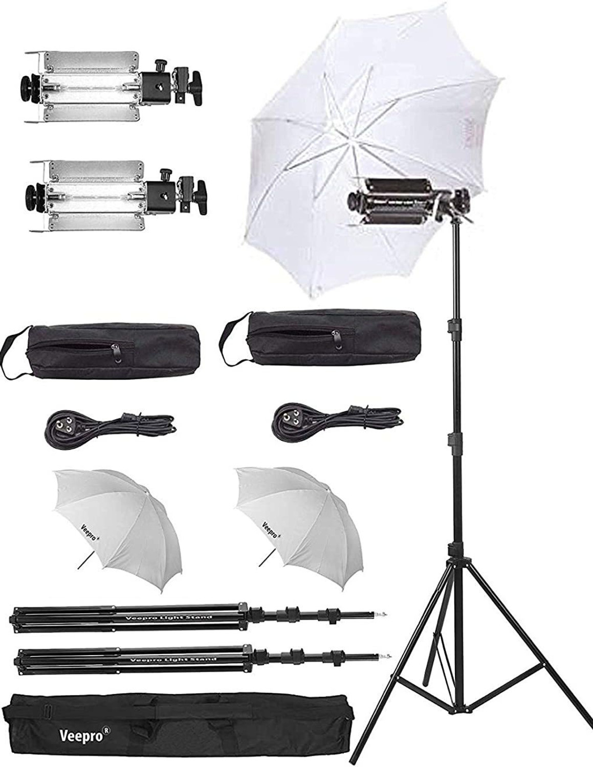 Image of VTS Porta Light kit for Video Digital Photography Lighting Set Setup for Outdoor Reflector