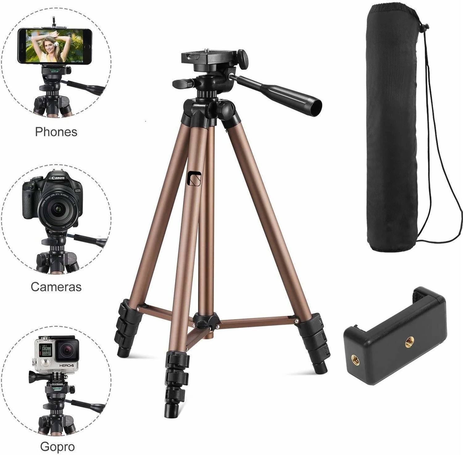 Syvo WT-3130 Tripod Kit Brown - Image 2