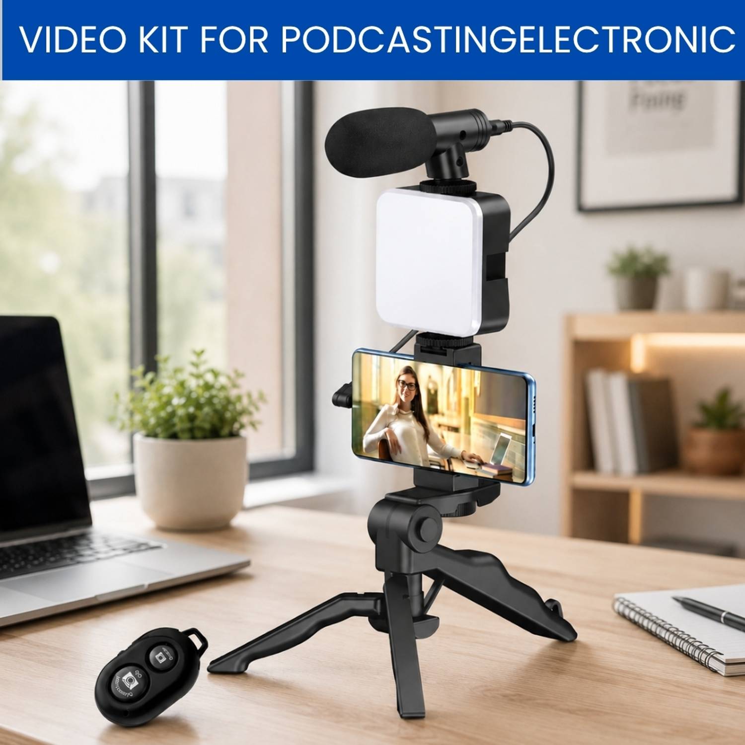 YAROH Lightweight Tripod for Mobile Complete Vlogging Kit for Content Creation GC263 Tripod