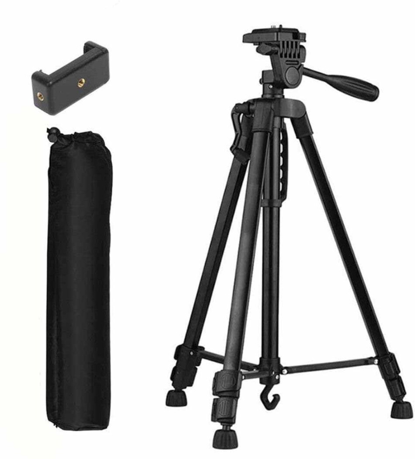 Image of Blue Birds Professional Aluminum 3366 Tripod Stand Heavy Quality for DSLR all Smart Phone Tripod