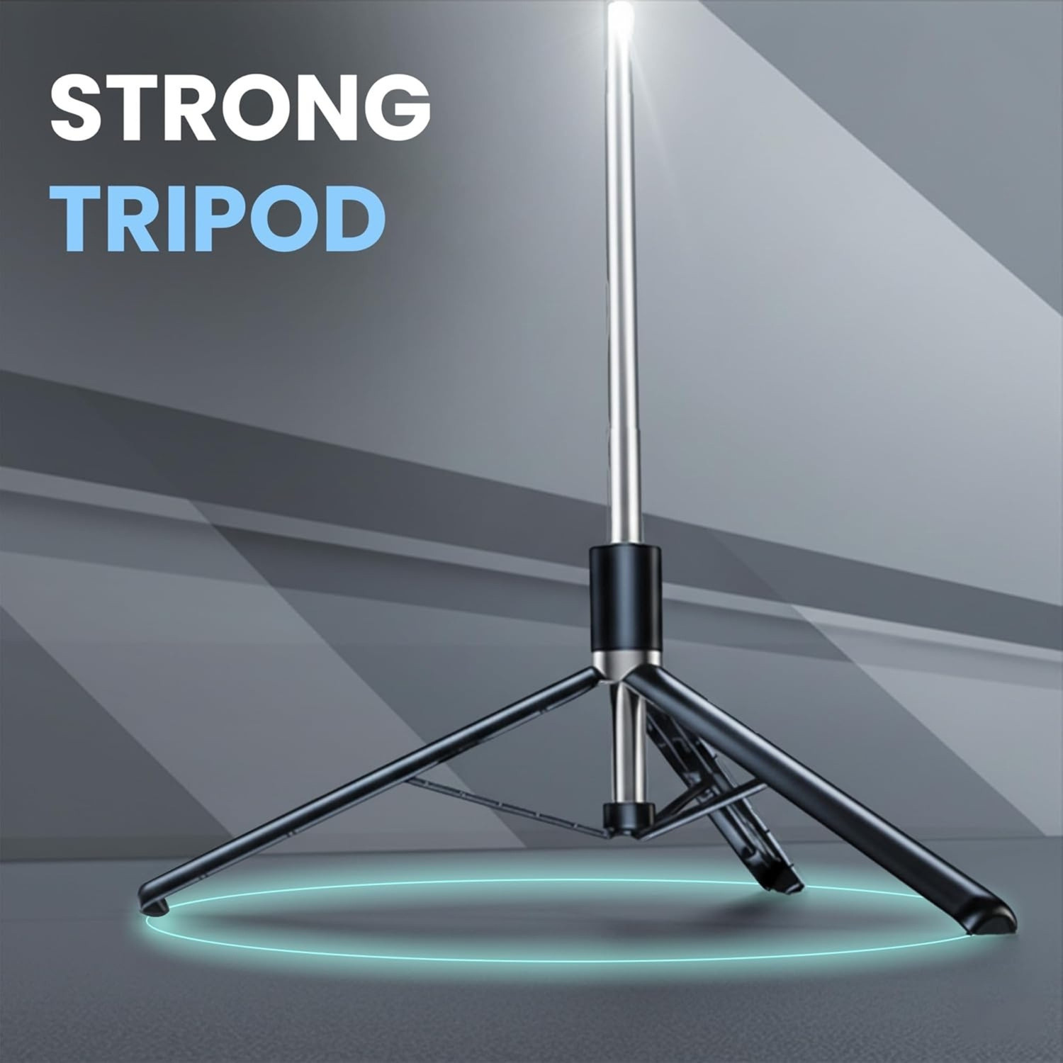Image of Flipkart SmartBuy R16 67-Inch Tripod Stand with Bluetooth Remote, 360 Rotation, Anti-Shake Holder Tripod