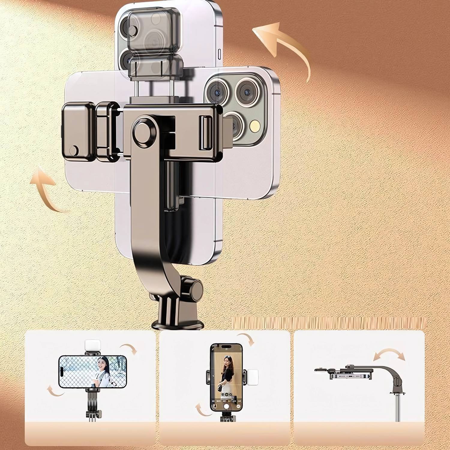 NAFA 66-Inch Tripod with Flashlight - Image 4