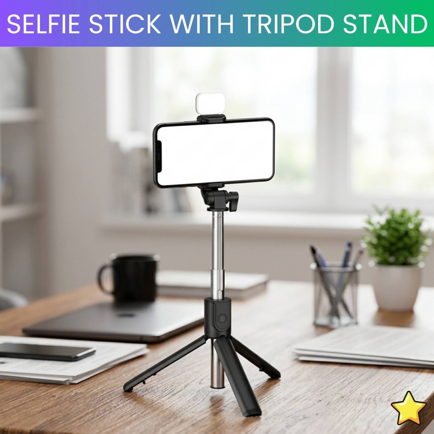 YAROH Durable Tripod for Mobile for Stable Recording and Content Creation DB55 Tripod
