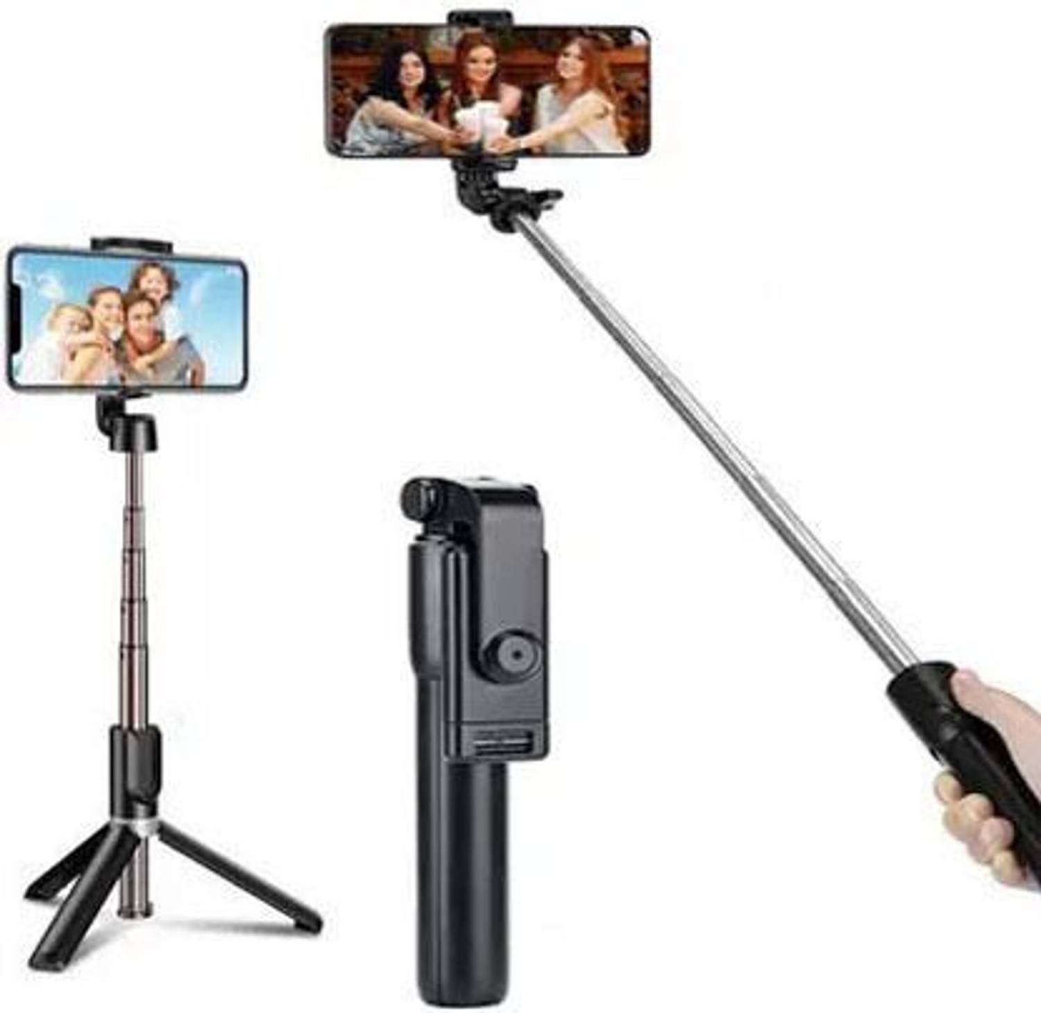 USTINE R1 Selfie Stick Wireless With Remote Adjustable For Mobile Phone SFT-49 Tripod