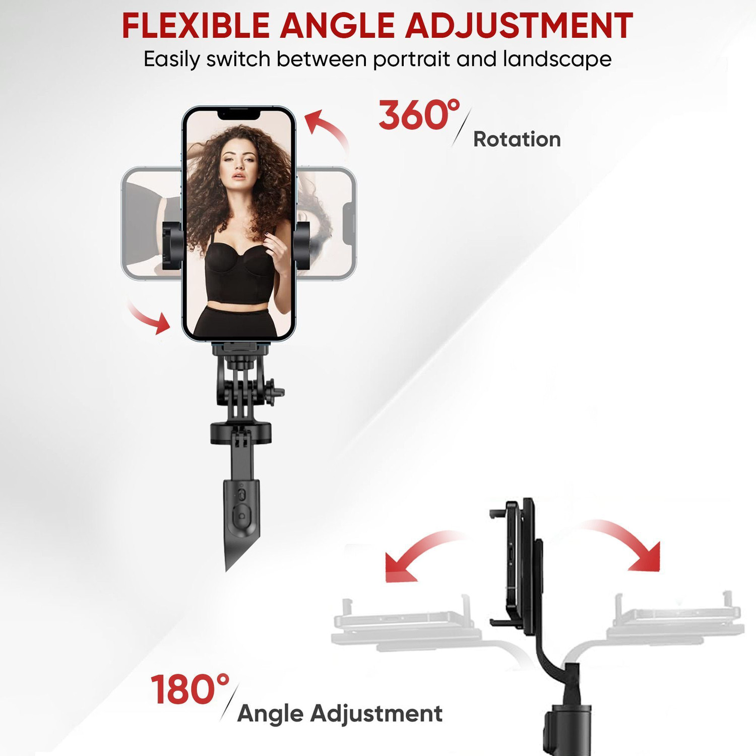 Image of KODAK ST10 62 inch Selfie Stick Tripod with Remote, Stabilizer for DSLR, Mobile & GoPro Tripod