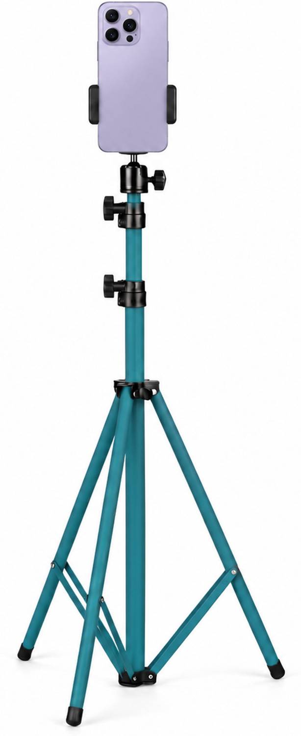 Savsol Tripod Stand Aluminium Alloy for Camera with Free Mobile Holder 7 FEET Tripod