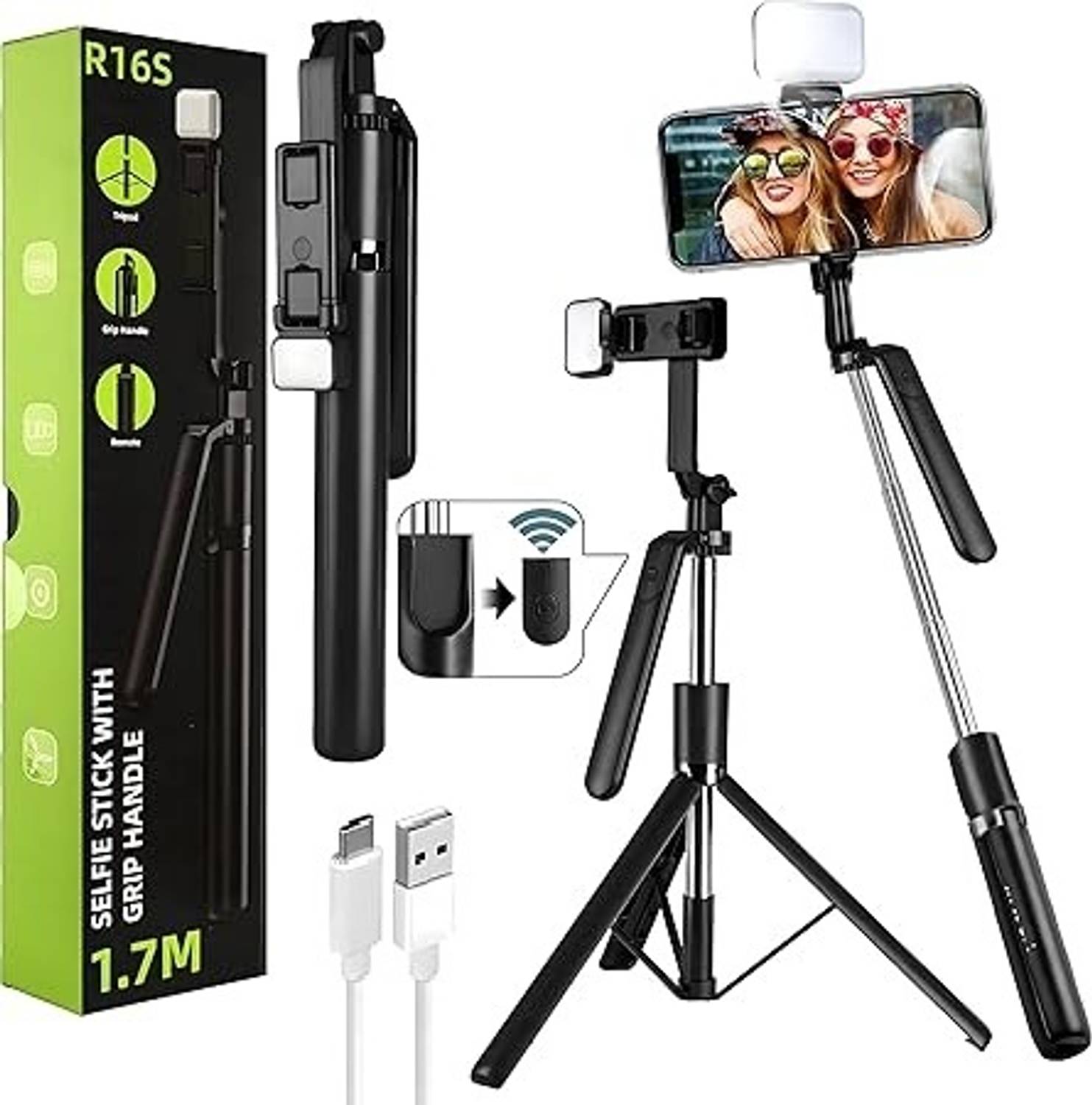 GETGETO R16S Long Tripod X Tripod
