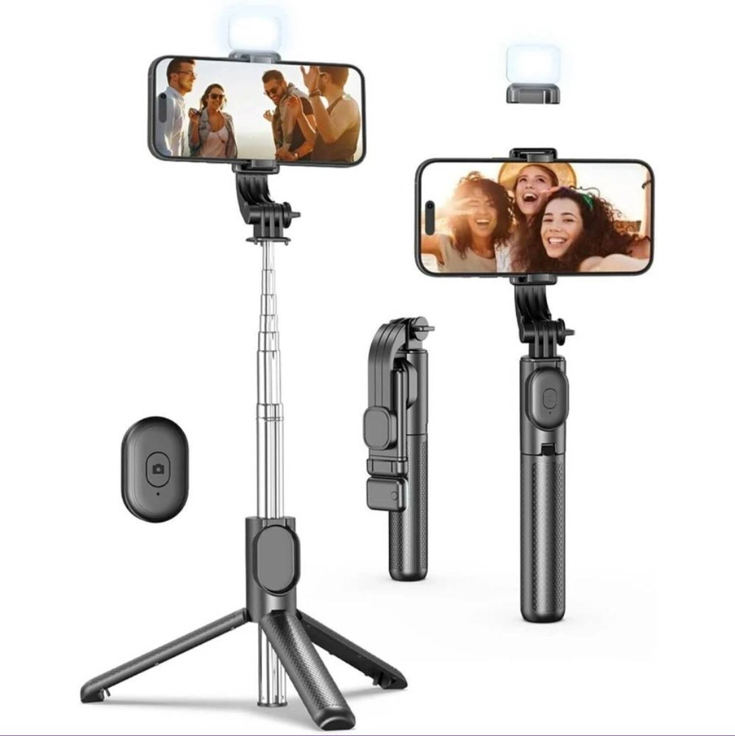 AIXPI R1S BLUETOOTH SELFIE STICK & TRIPOD_5 Tripod