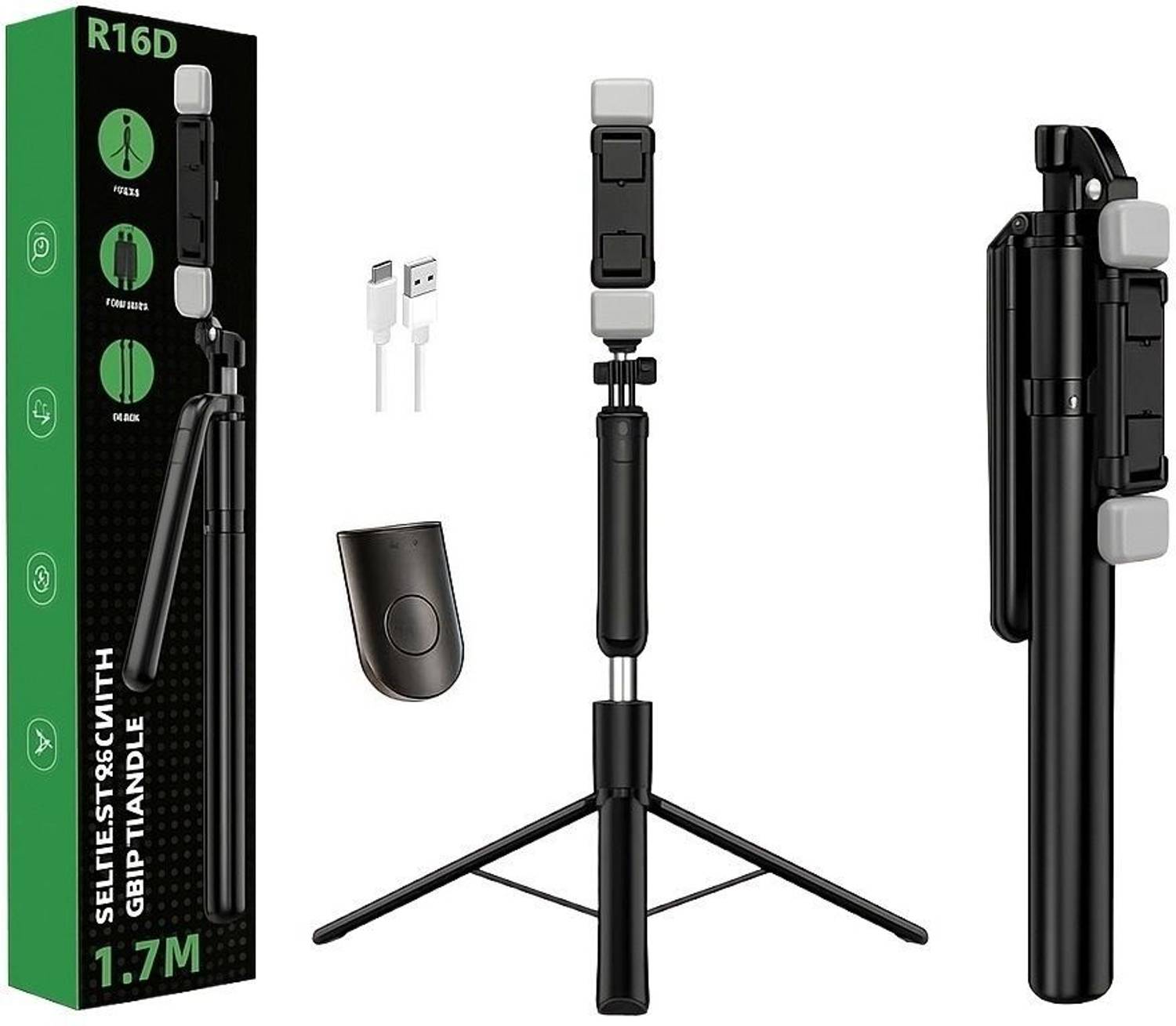 SansyStore Selfie Stick with Tripod 031 Tripod