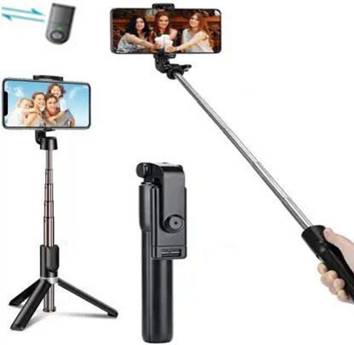 USTINE R1 Selfie Stick Wireless With Remote Adjustable For Mobile Phone SFT-42 Tripod