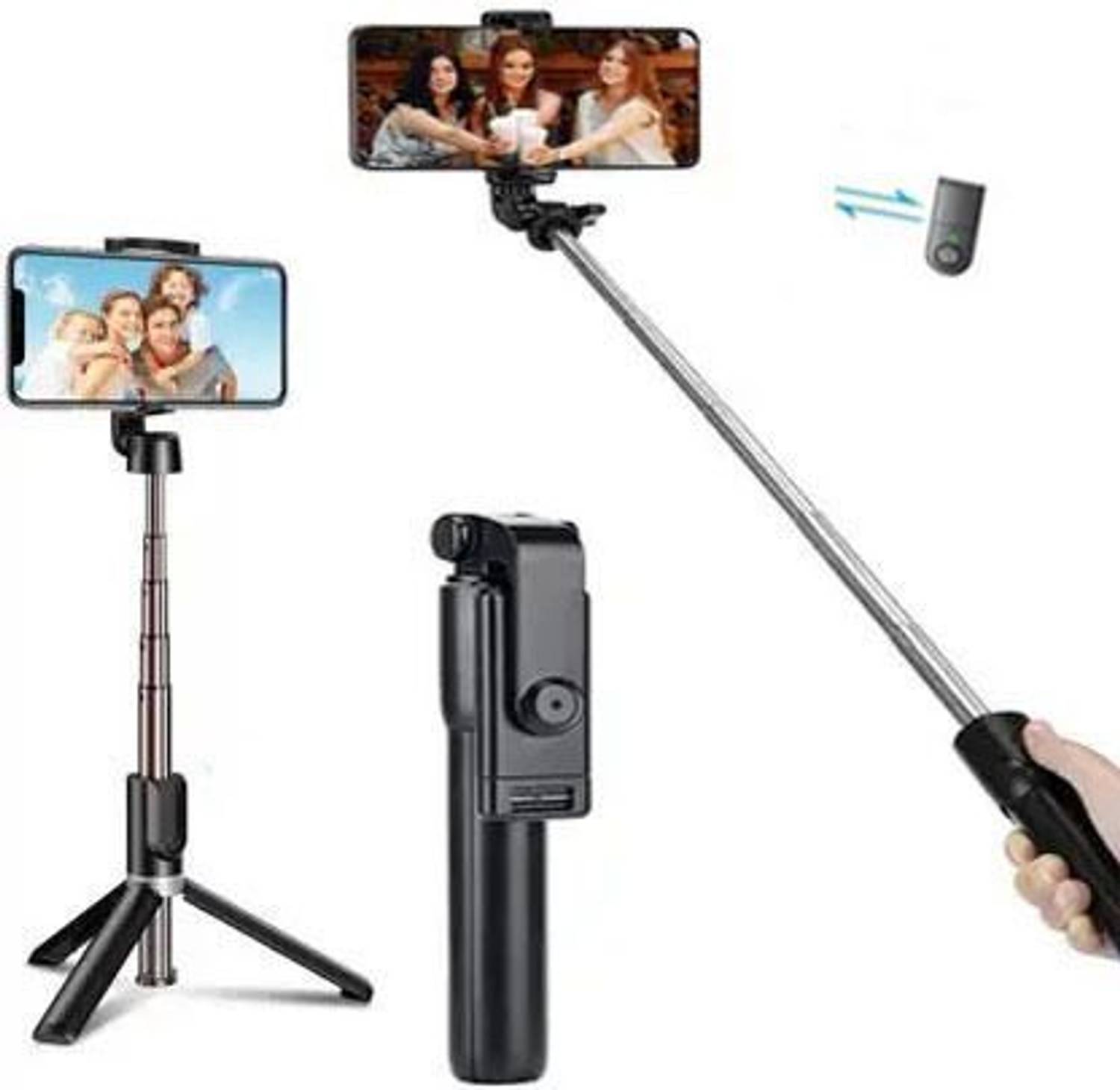 USTINE R1 Selfie Stick Wireless With Remote Adjustable For Mobile Phone SFT-98 Tripod