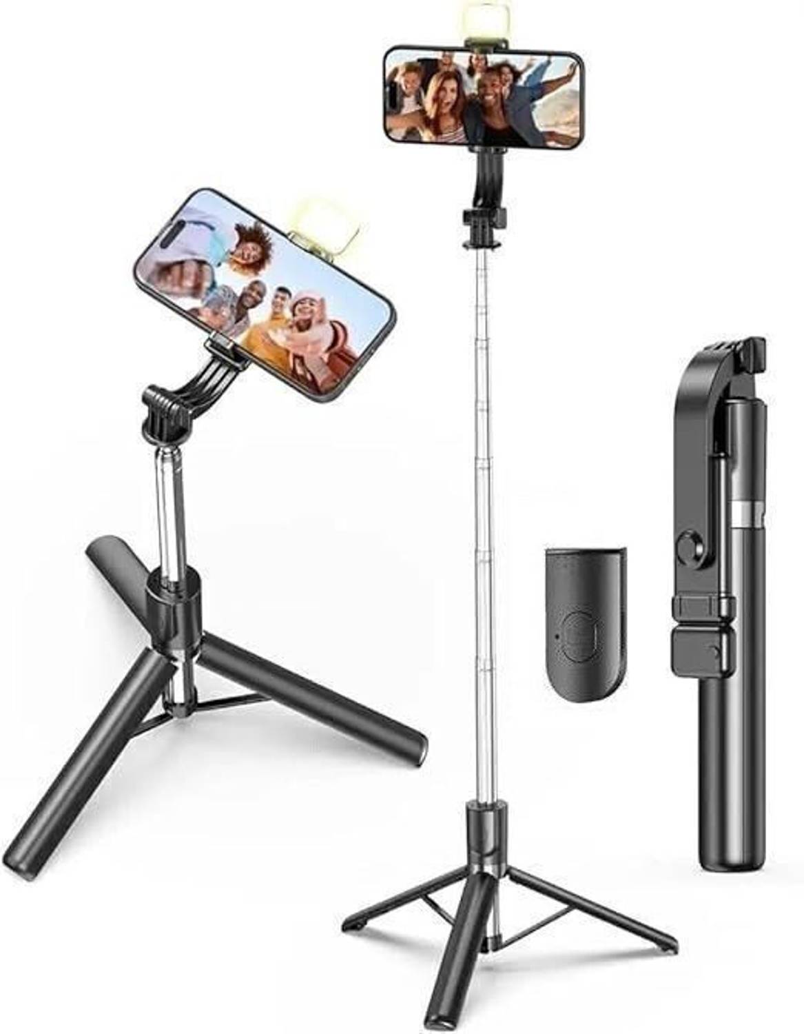 GETGETO R1SL Selfie Stick Tripod LightShot Tripod, Monopod Kit, Tripod Kit
