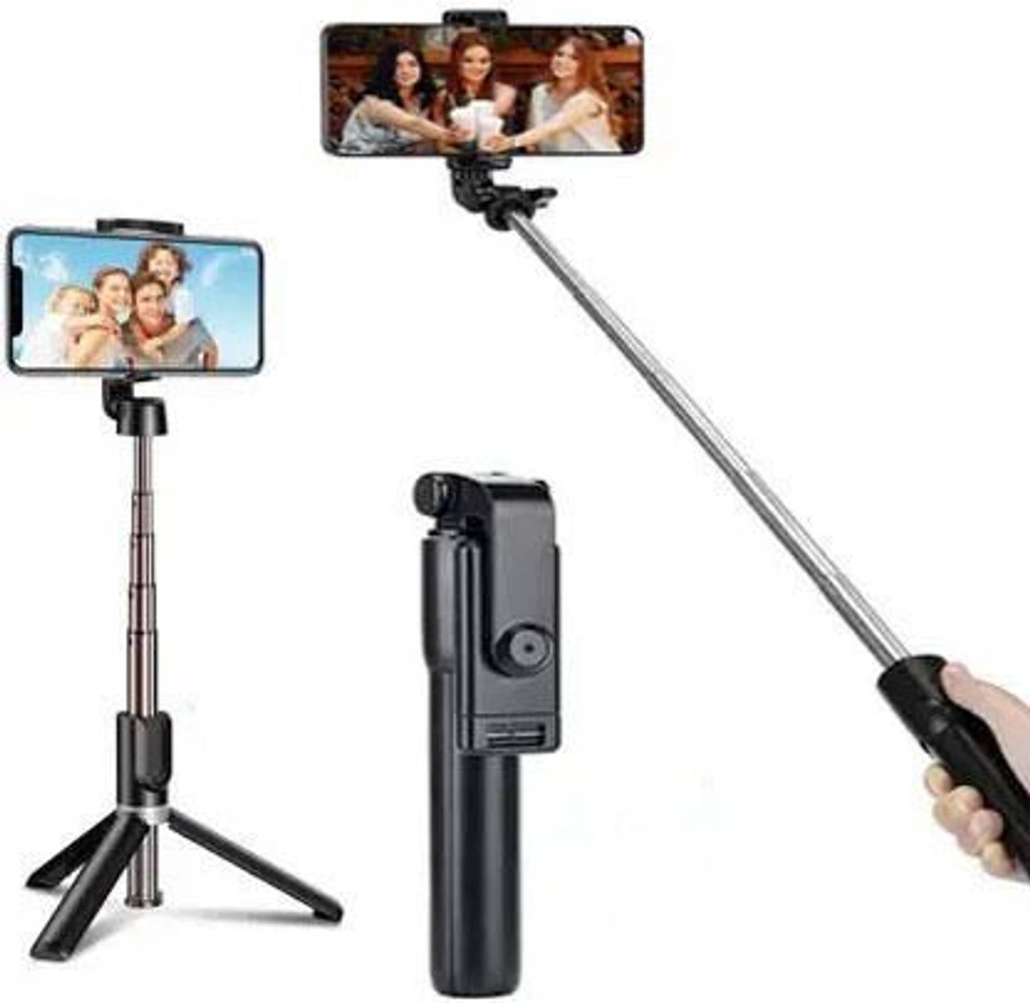 USTINE R1 Selfie Stick Wireless With Remote Adjustable For Mobile Phone SFT-45 Tripod