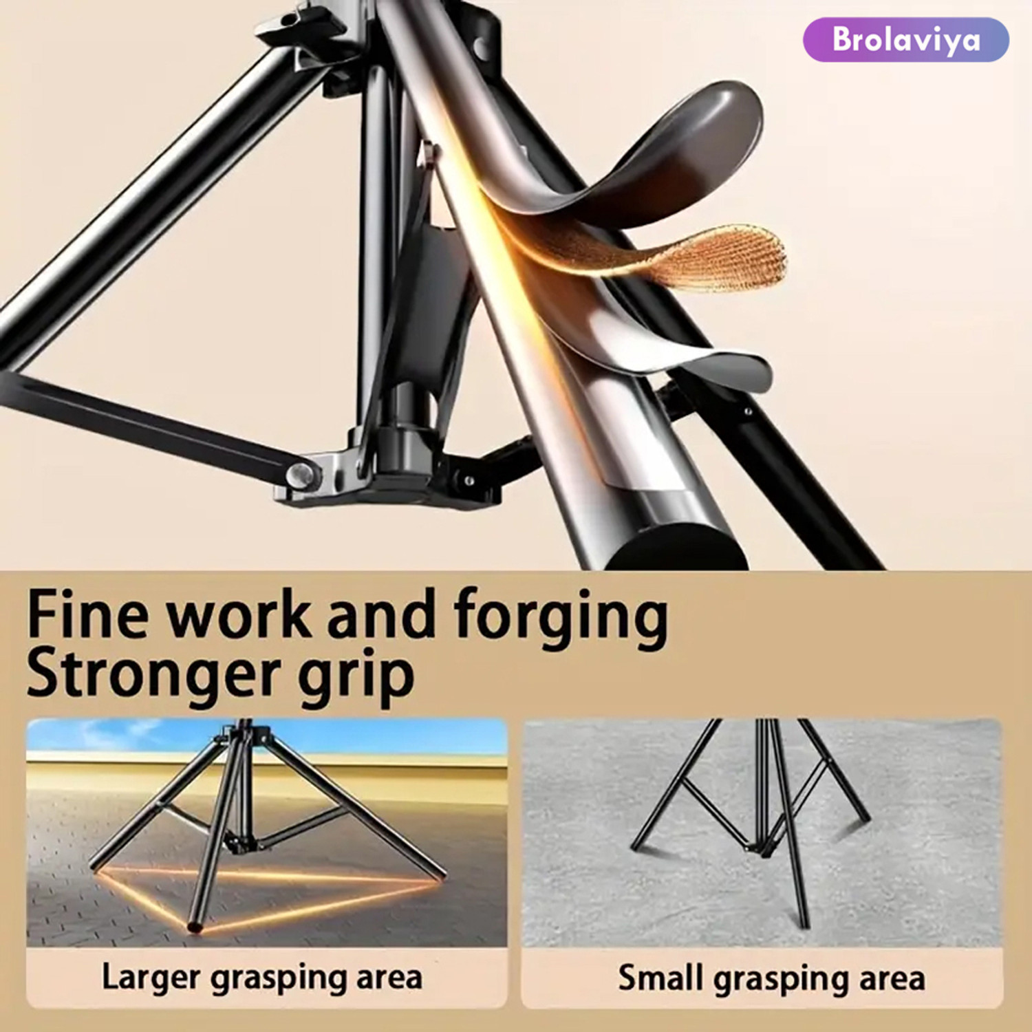 Image of BROLAVIYA 360-Degree Tripod for Indoor /Outdoor Photography & Videography Tripod