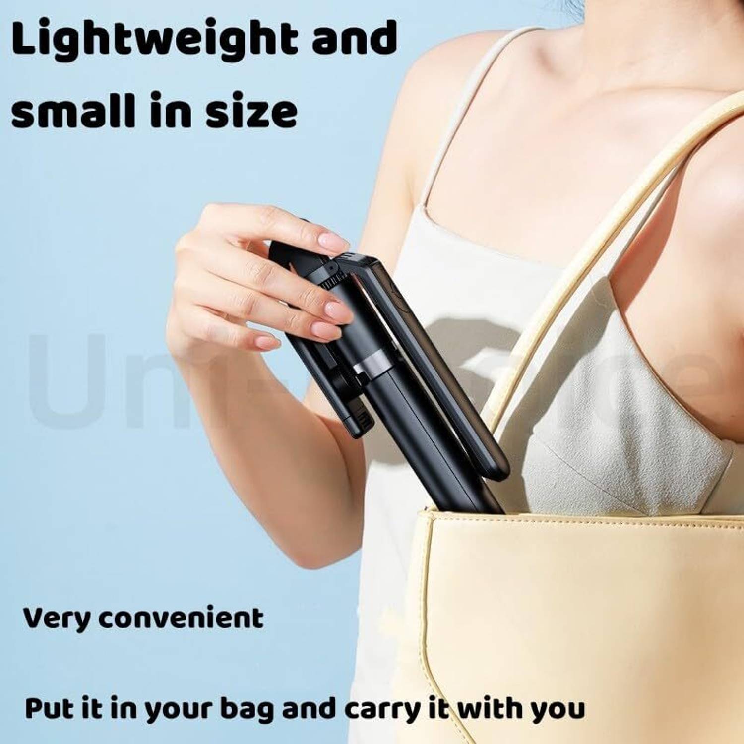Sconzi R16S 360° Rotation Selfie Stick with Light Tripod - Image 4