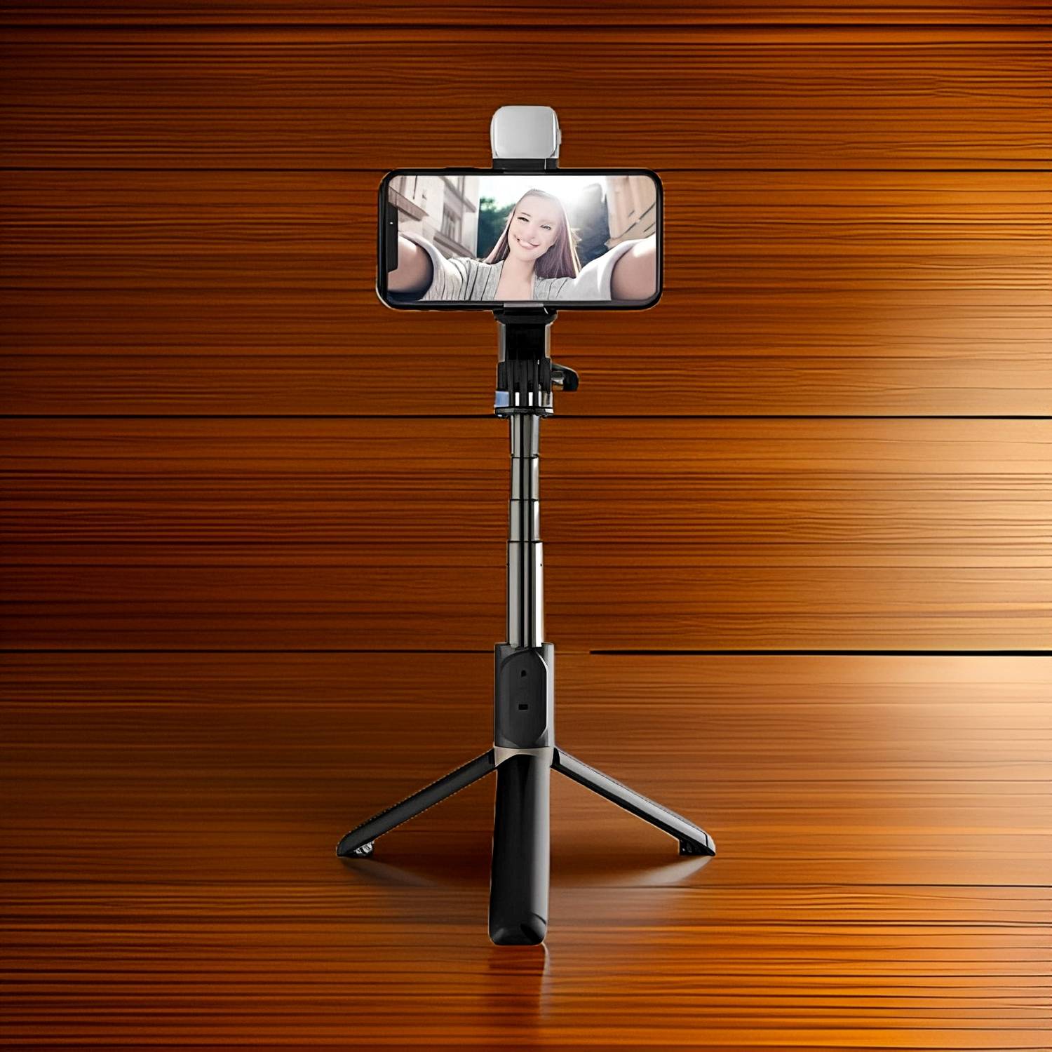 Clairbell Adjustable (Tripod) and (Selfie Stick) with Bluetooth Connectivity JY452 Tripod