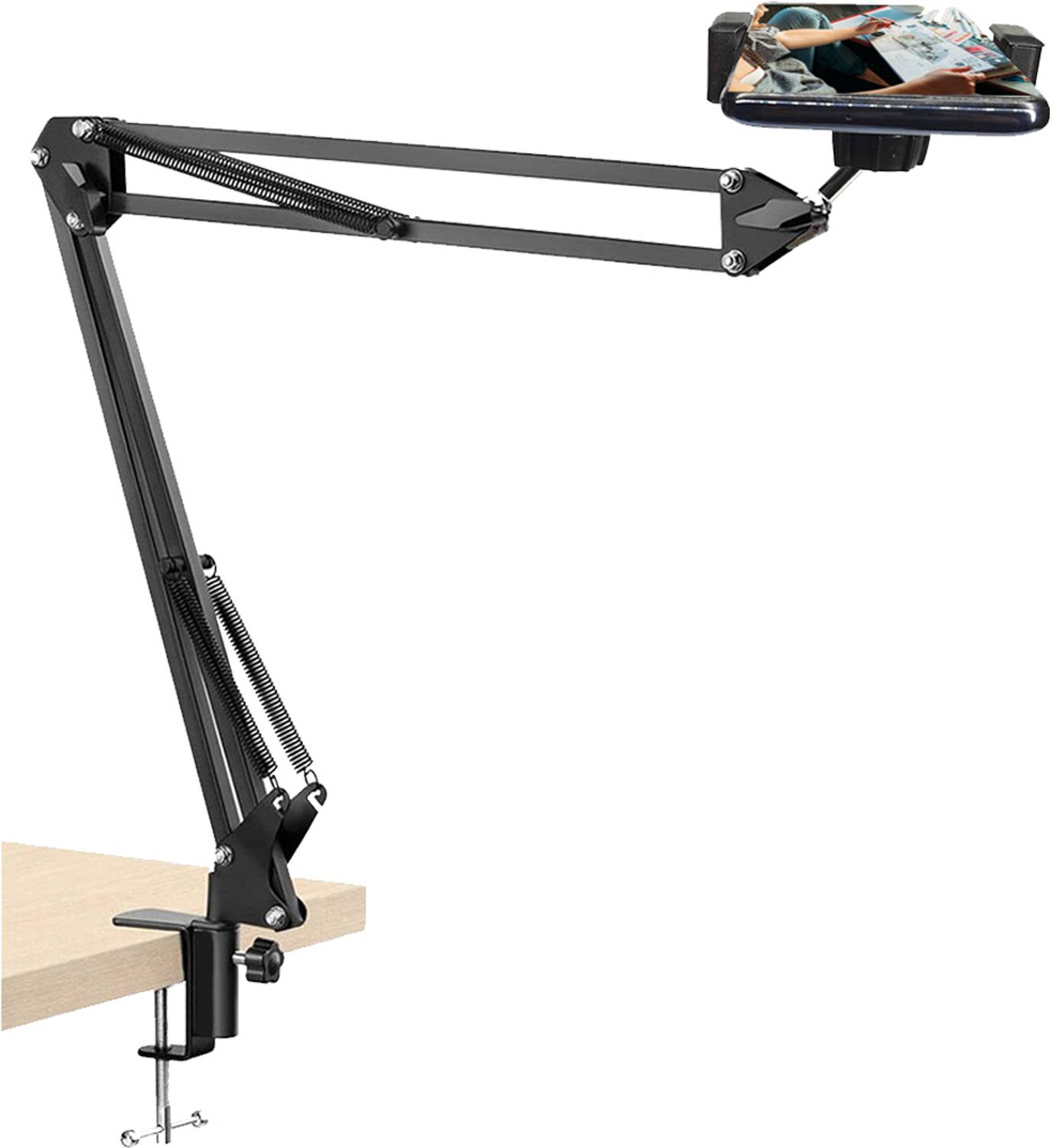 WHISTLE9 Adjustable Microstand for Smartphones, Tablets, Laptops Tripod, Monopod, Tripod Ball Head, Tripod Kit