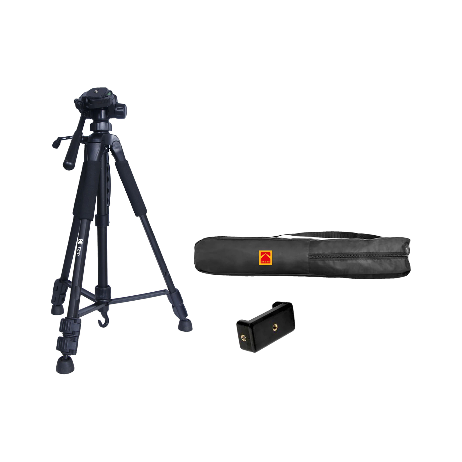 KODAK T210 150cm Three Way Pan Movement Tripod