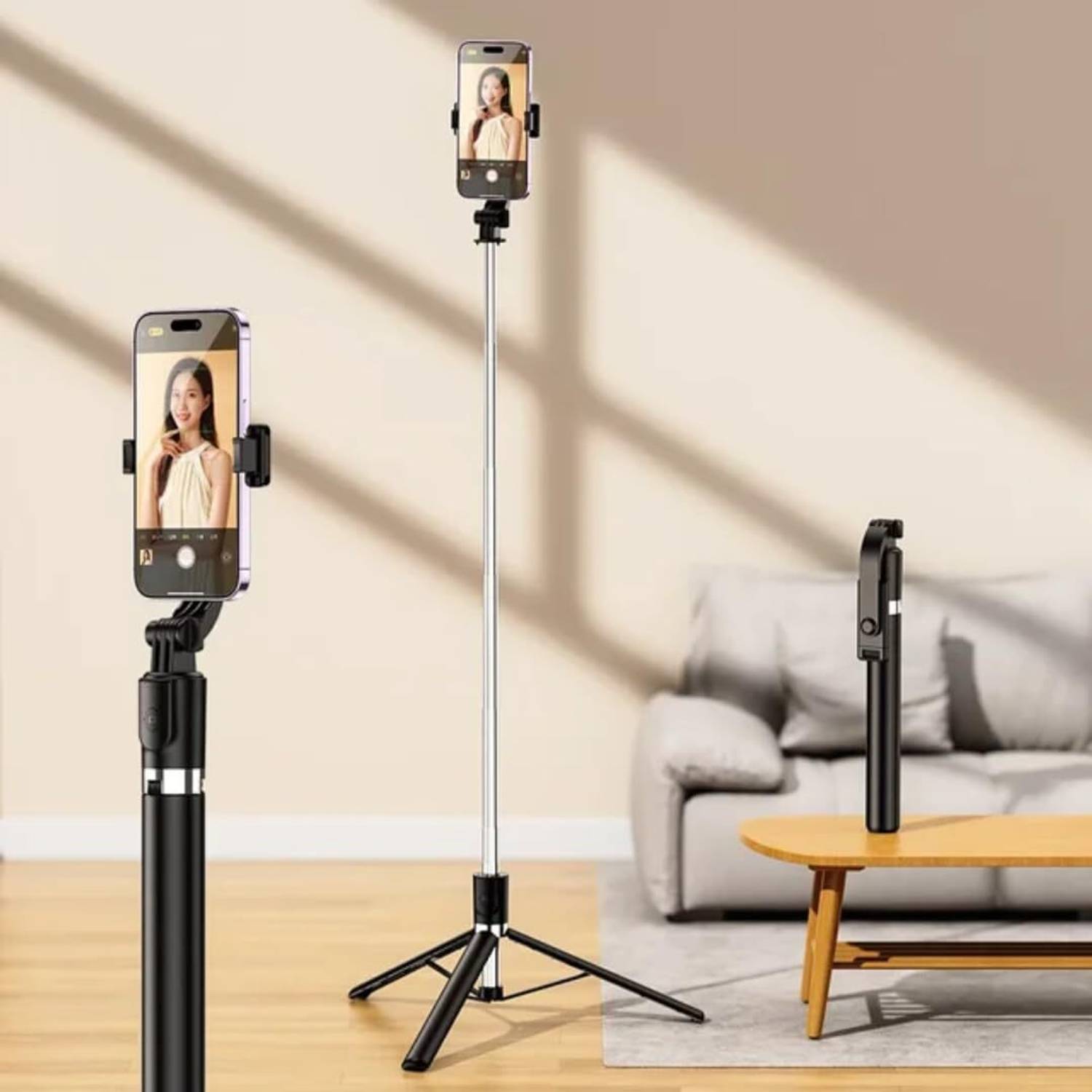 Hold up R1-L 170cm Selfie Stick with Tripod - Image 3