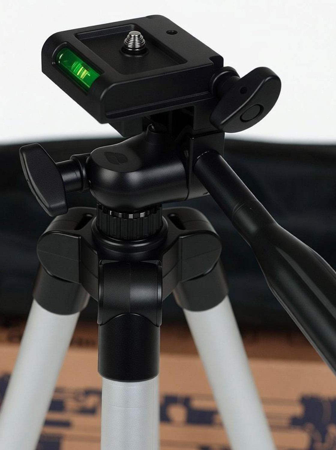 Image of GVJ TRADERS Mini Portable Adjustable Lightweight Aluminum Tripod Tripod Kit