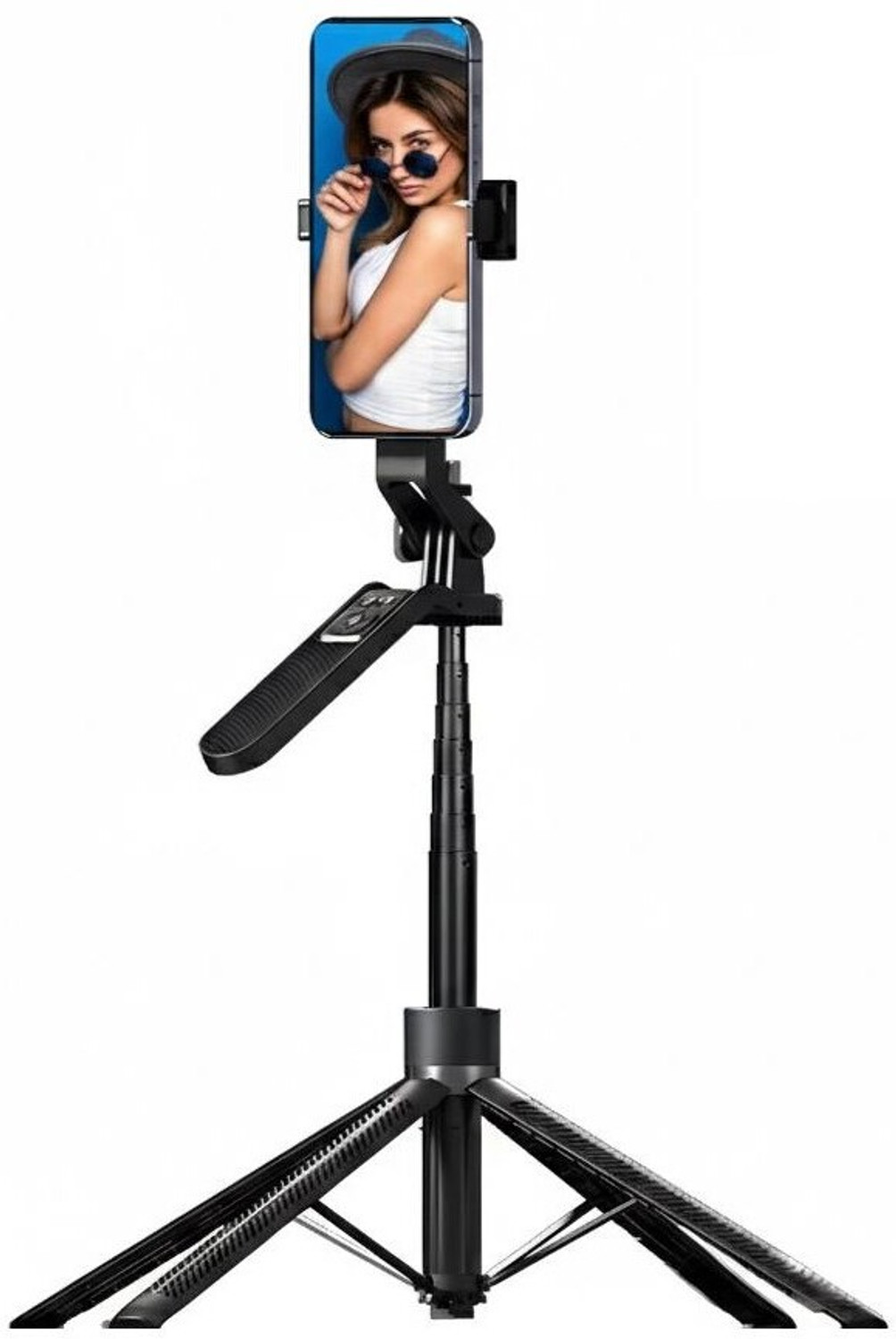 Image of Tygot T-14 Selfie Stick Bluetooth Selfie Sticks with Extendable Tripod Stand, Remote Tripod