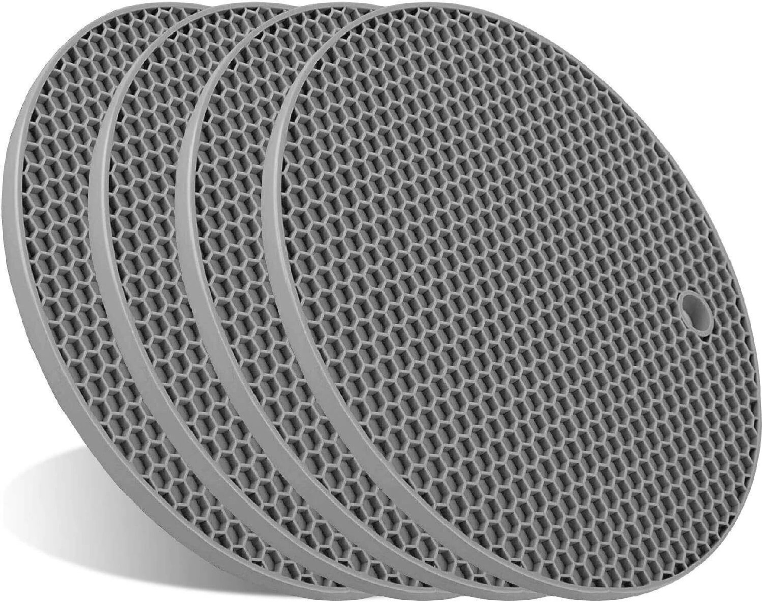 Image of Silicakart hotmat gray silicone Trivet