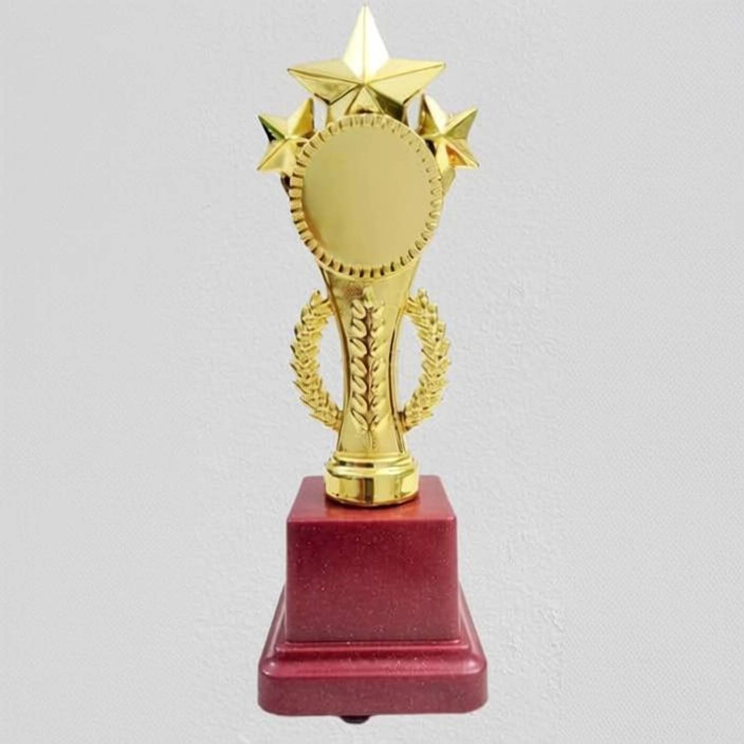 Afiya International Metallic Fiber 3 Star Golden Winning Trophy/Award for Winners… Trophy