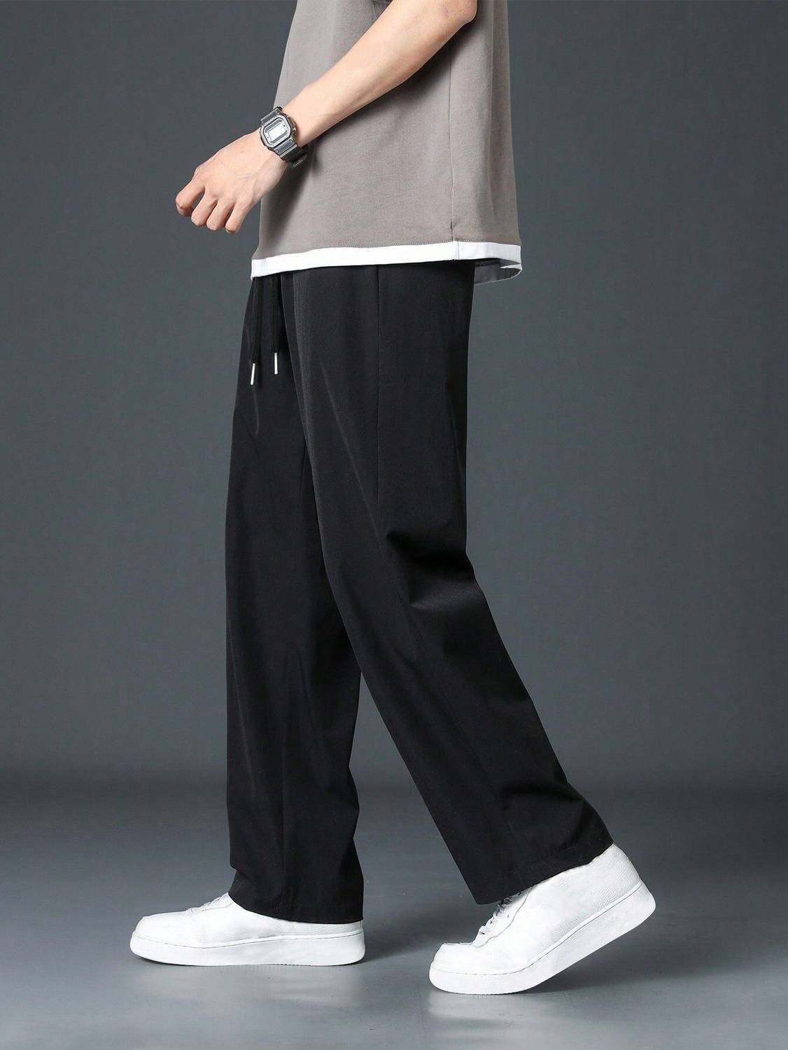 Daphne Maurier Men Black Trousers - Image 4