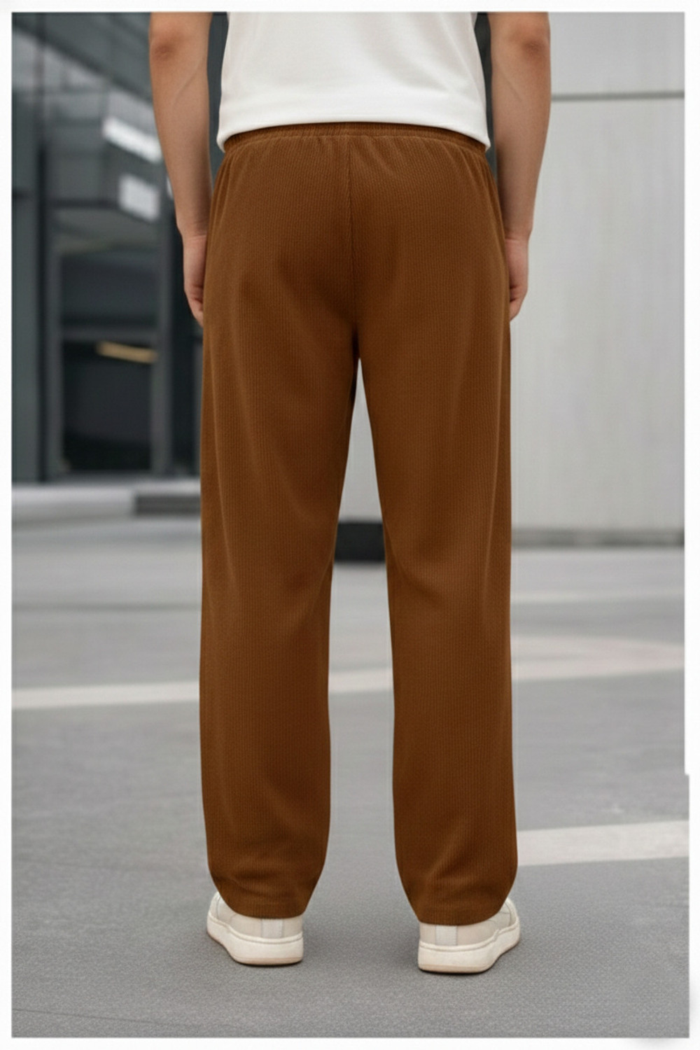 Image of Fabflee Relaxed Men Multicolor Trousers