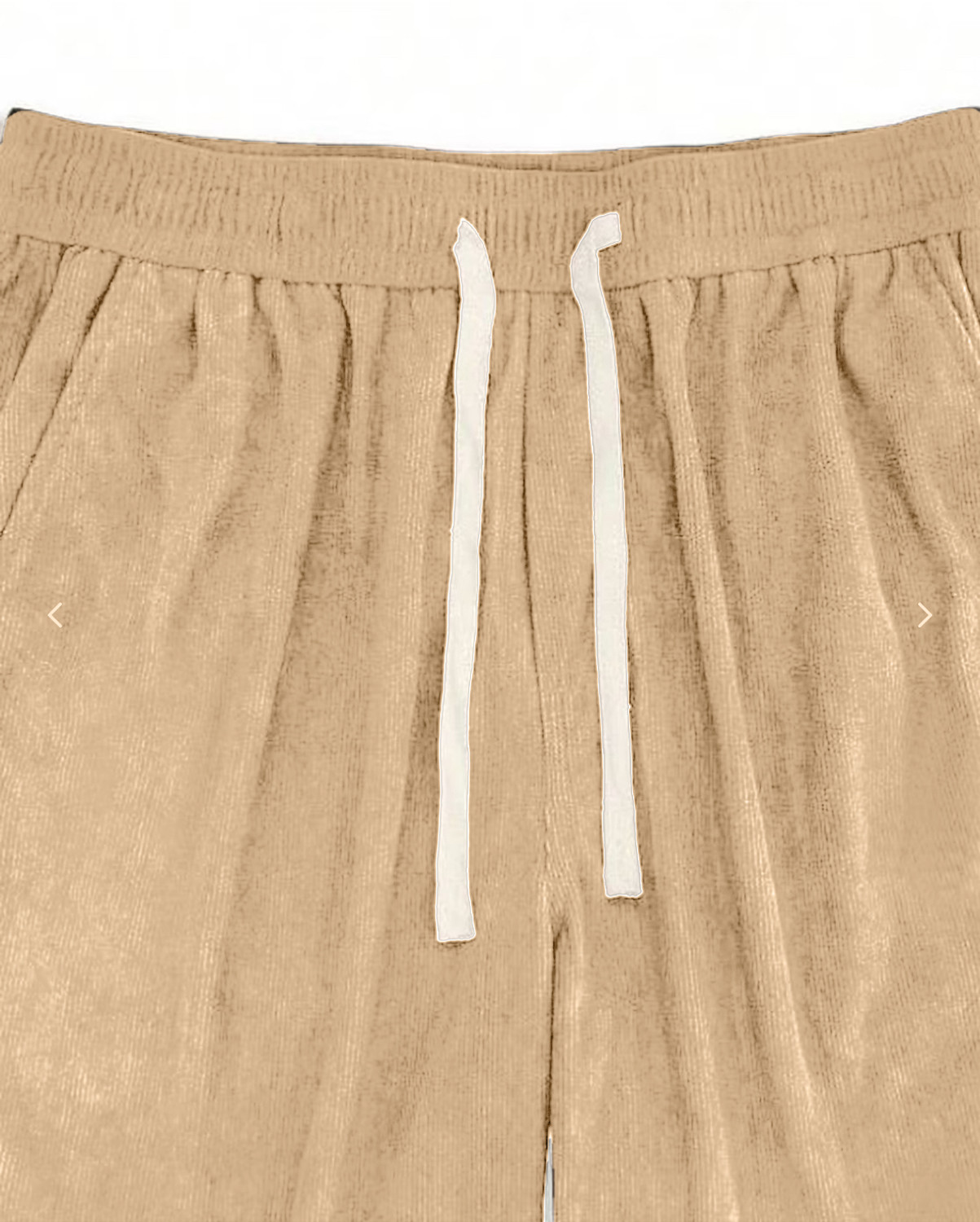 Image of Moda Rapido Men Regular Fit Beige Cotton Blend Trousers