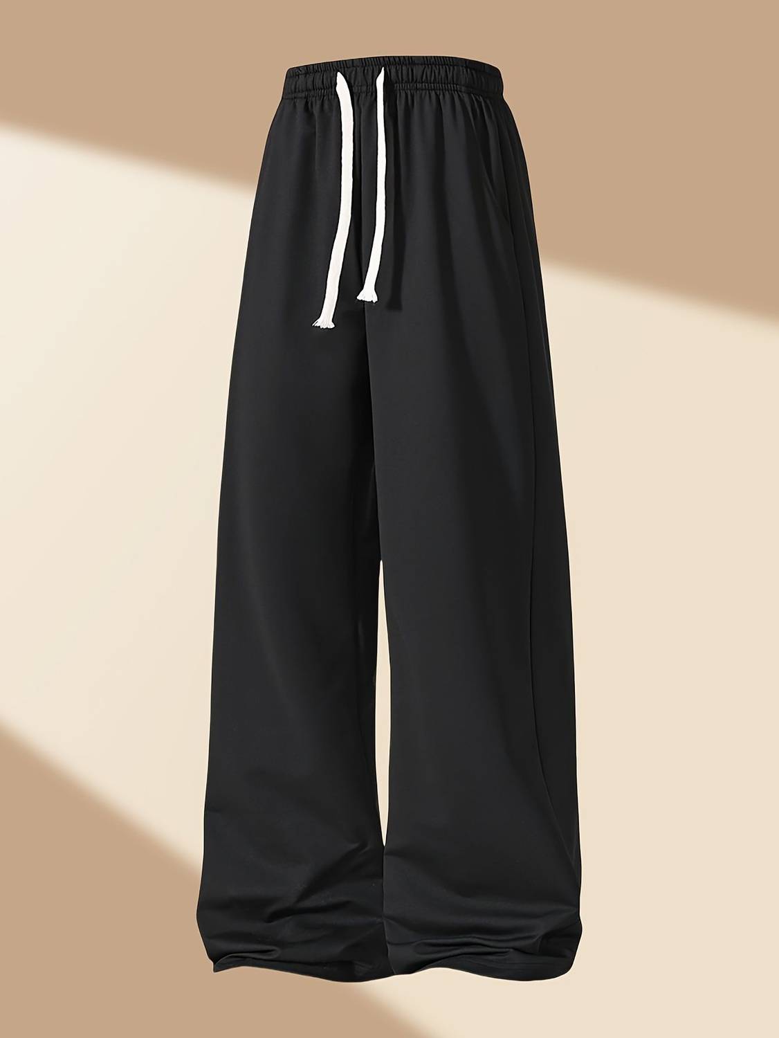 Dockstreet Loose Fit Men Black Trousers - Image 3