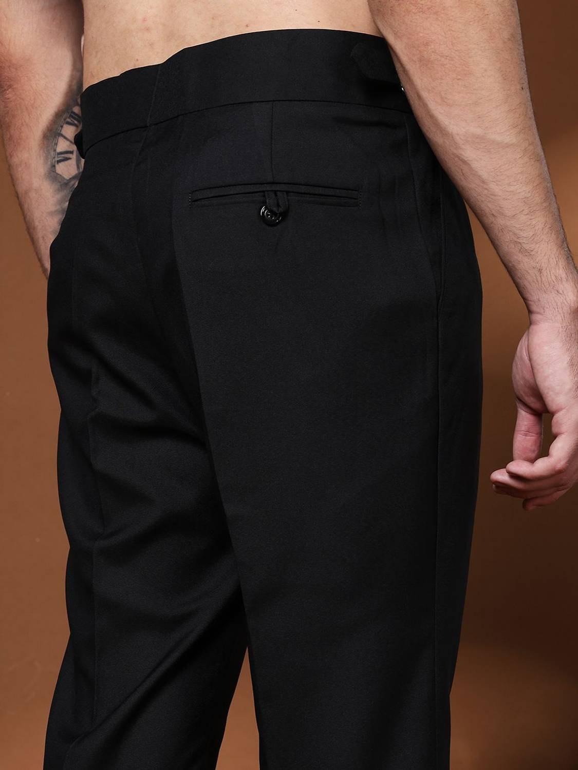 VIVA Flared Men Black Trousers - Image 4