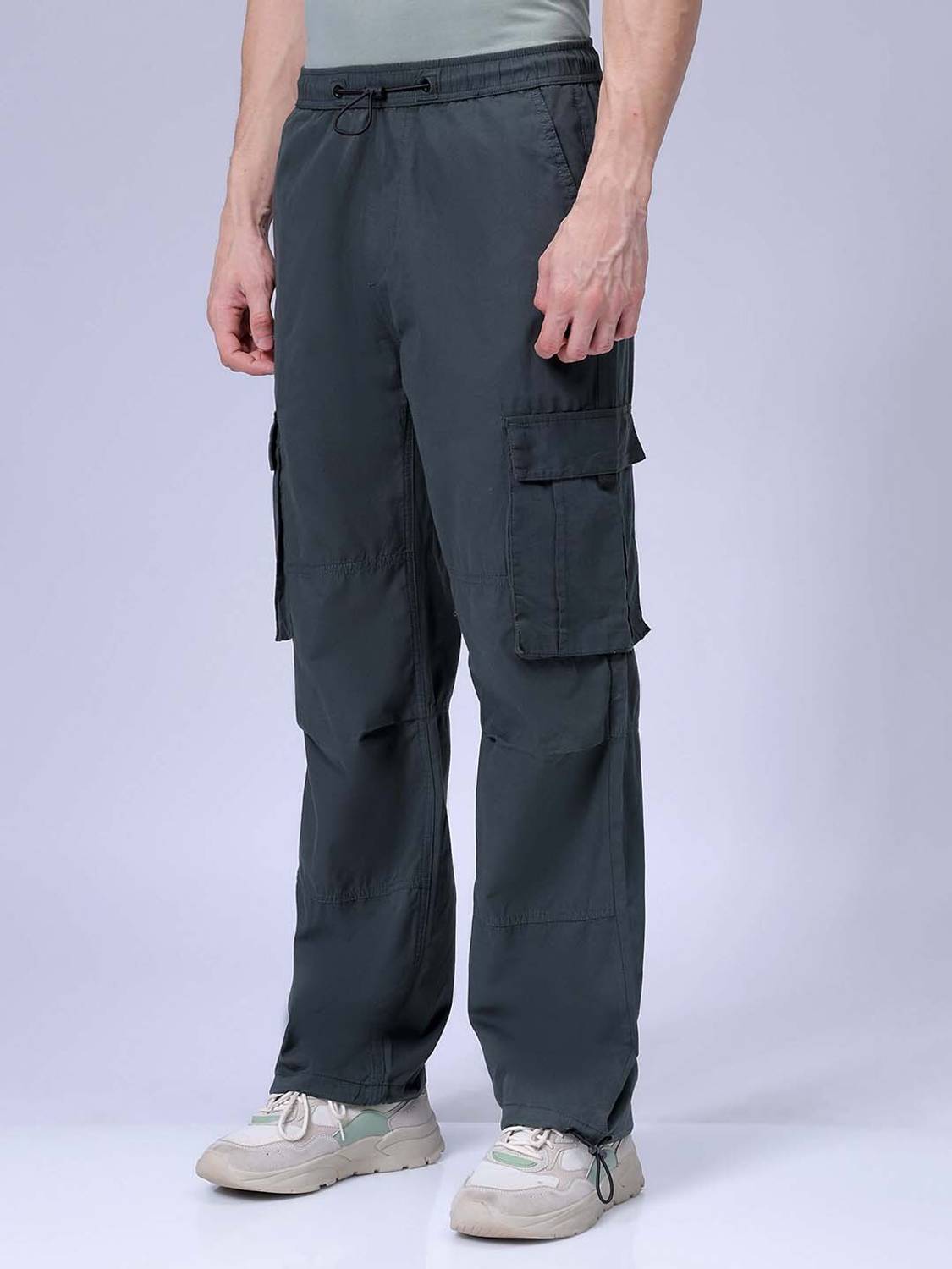 The Indian Garage Co. Men Green Trousers - Image 2