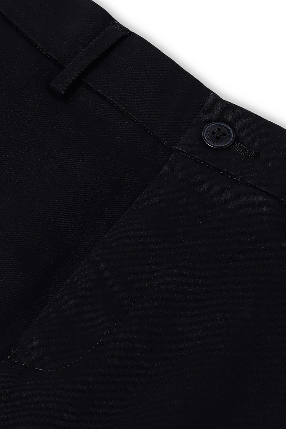 Image of Snitch Relaxed Men Black Trousers
