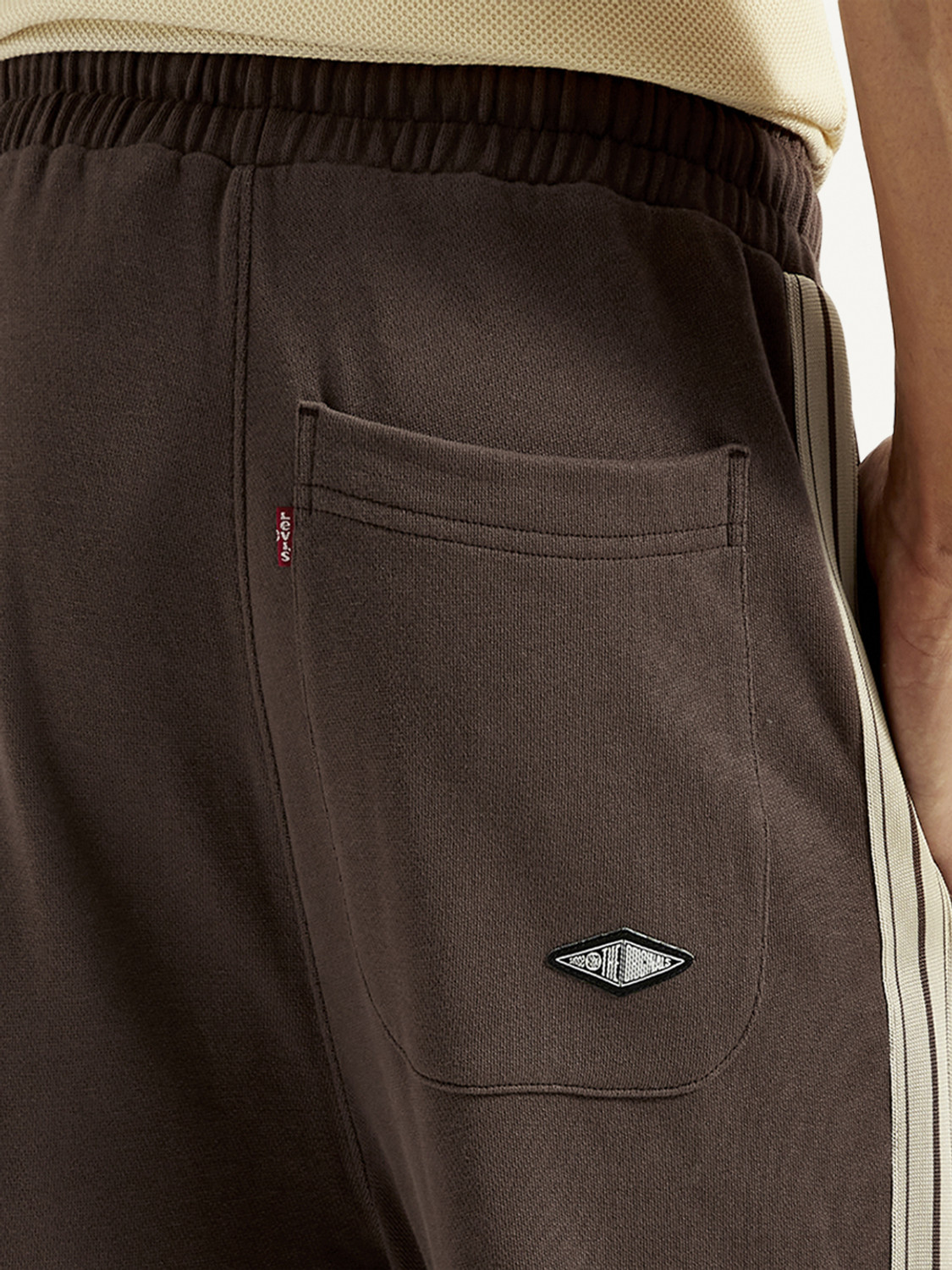 Image of LEVI'S Regular Fit Men Brown Trousers