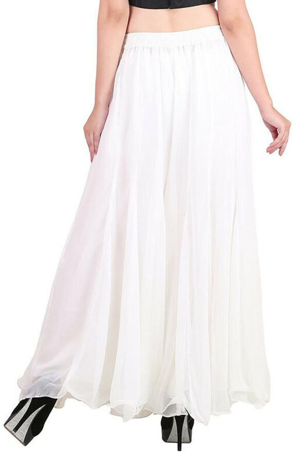 Image of Kvish Flared Women White Trousers