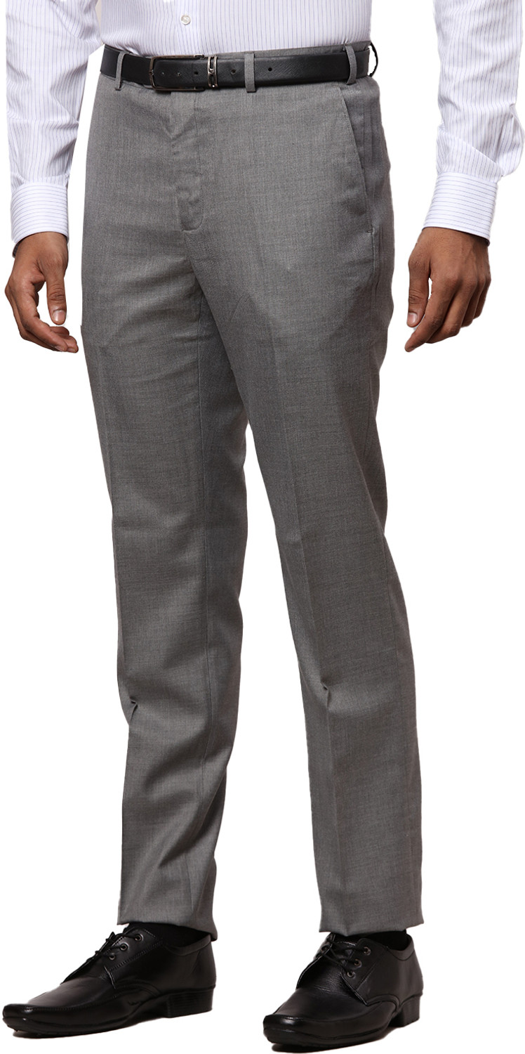 Image of Raymond Men Grey Trousers