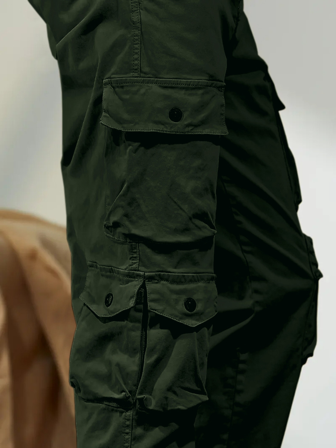 Image of Leriya Fashion Regular Fit Men Black Trousers