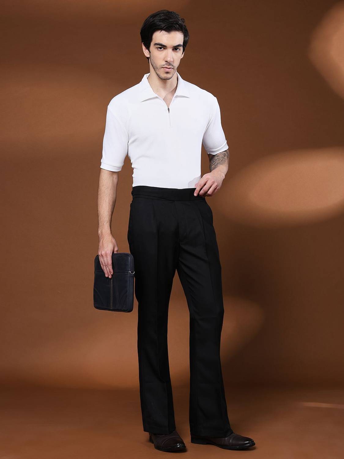VIVA Flared Black Trousers - Image 5