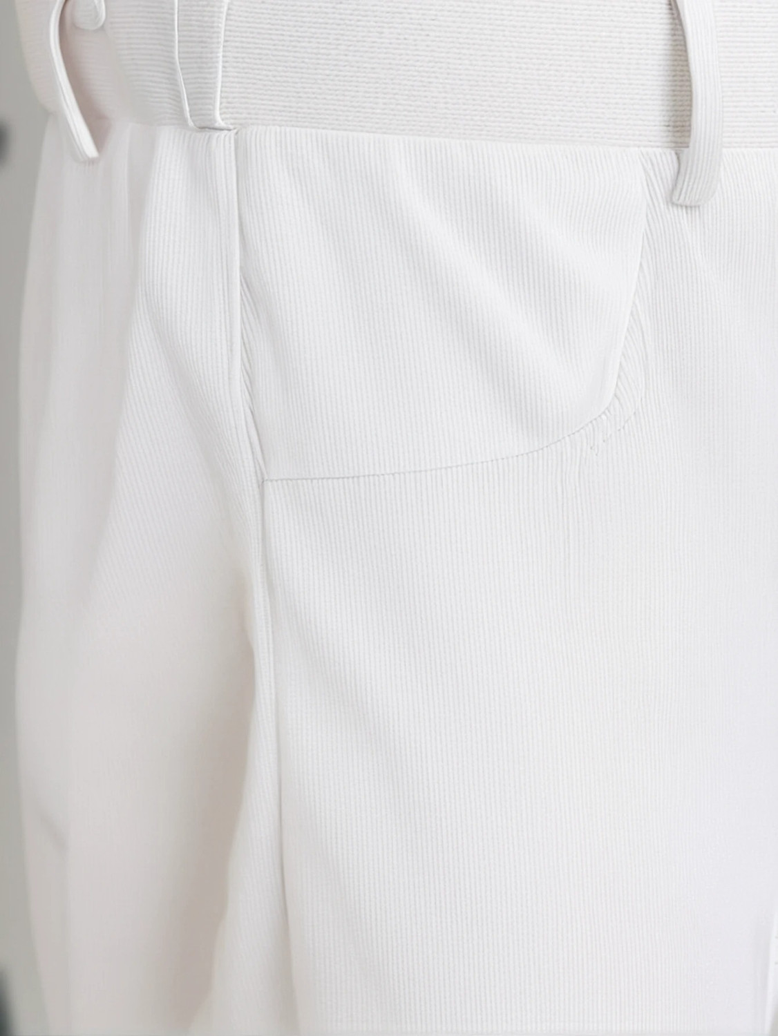 Image of METRONAUT Flared Men White Trousers