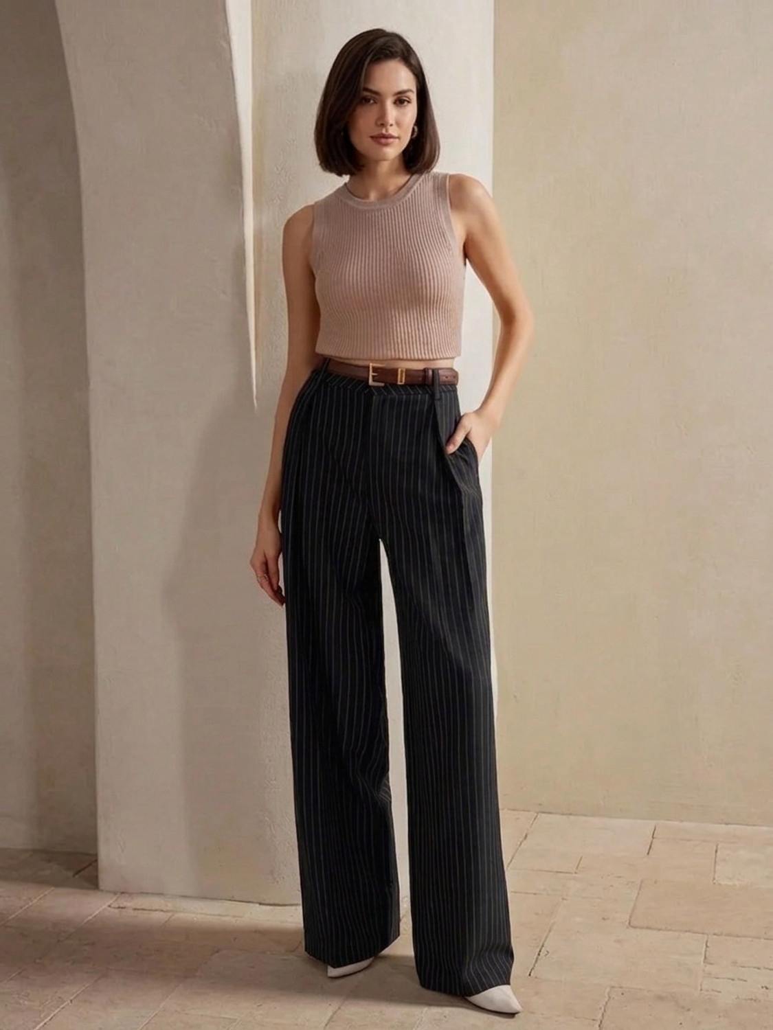 Image of KOTTY Relaxed Women Black Trousers