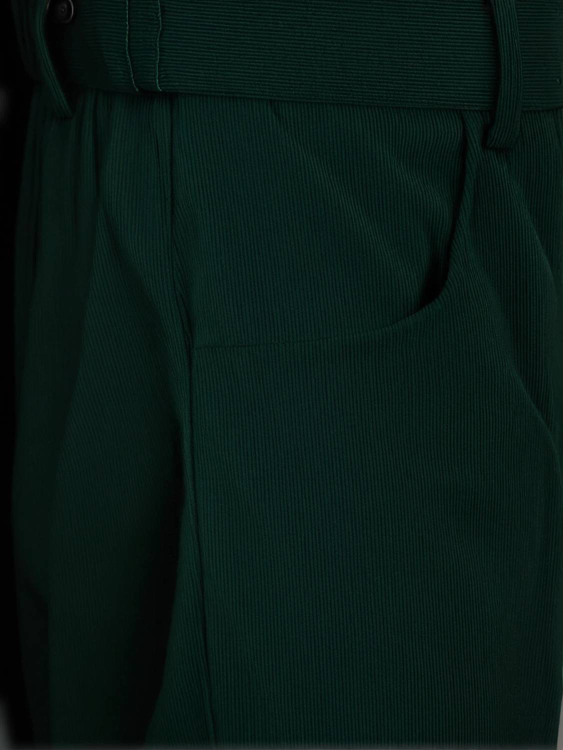METRONAUT Flared Men Green Trousers - Image 3