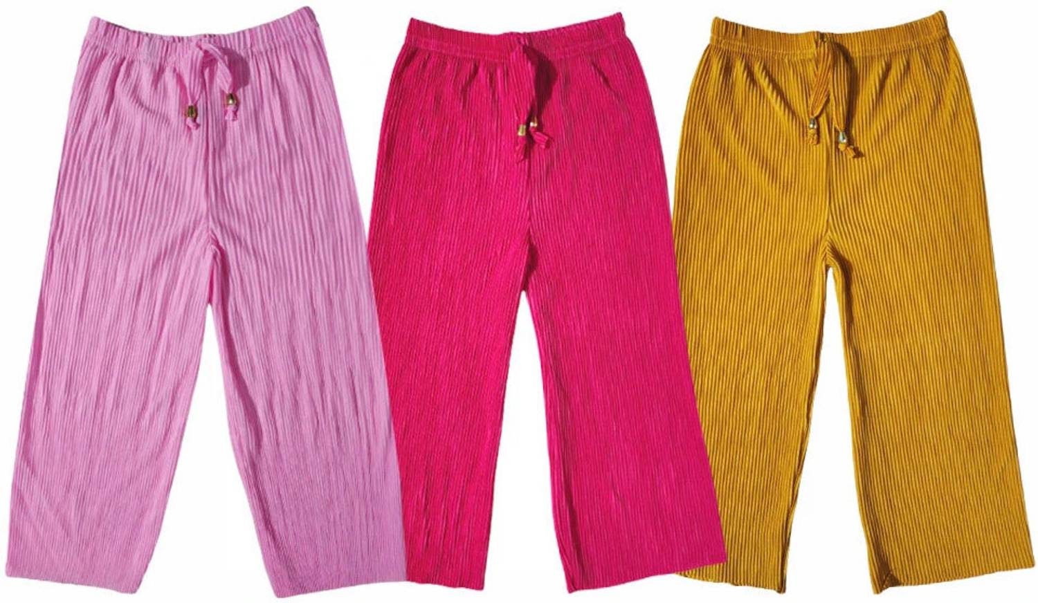 adibaba Regular Fit Girls Multicolor Trousers