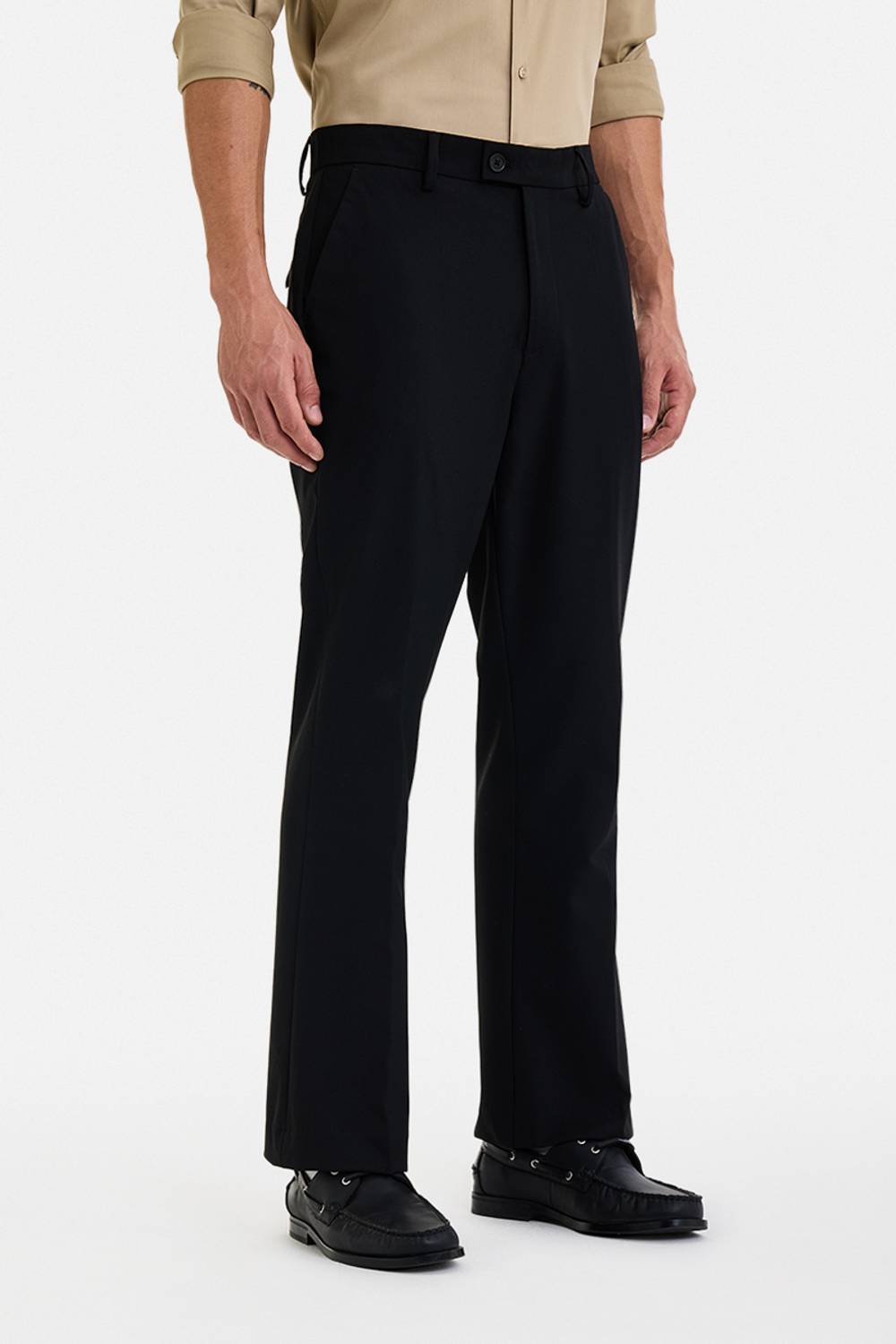 Snitch Flared Men Black Trousers - Image 3
